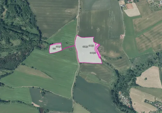 Prodej pole, Sulice, 54695 m2