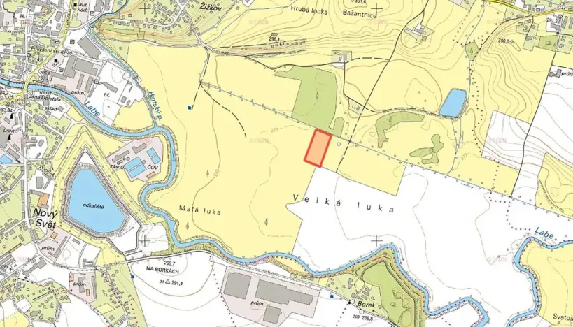 Prodej louky, Dvůr Králové nad Labem, 10323 m2