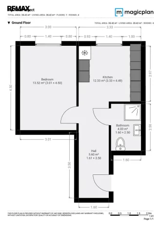 Pronájem bytu 2+kk, Praha - Vyšehrad, Vratislavova, 34 m2