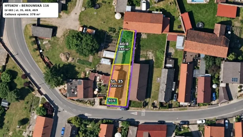 Prodej rodinného domu, Hýskov, Berounská, 90 m2