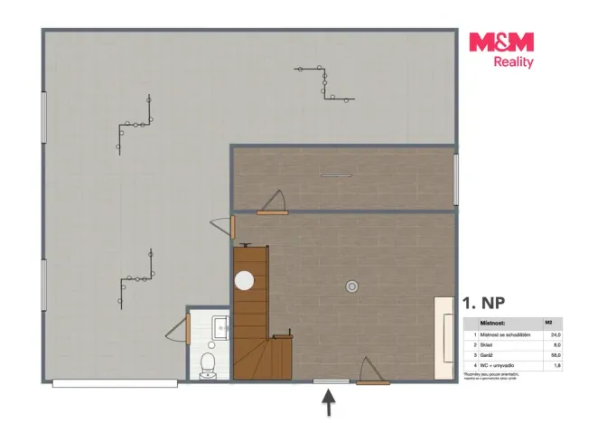 Pronájem rodinného domu, Šestajovice, Ve Skalkách, 125 m2