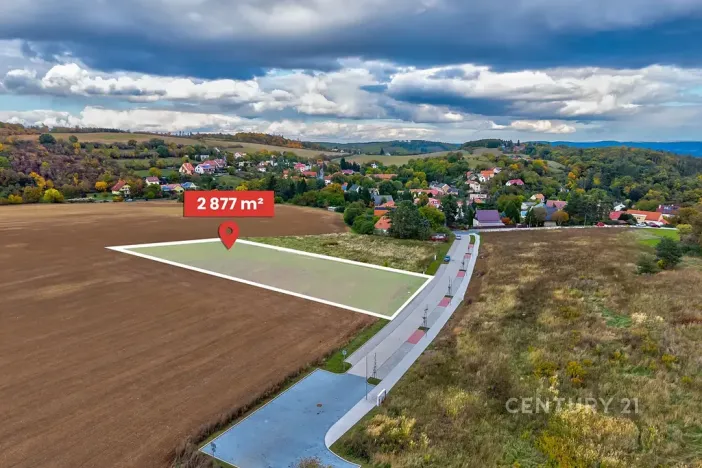 Prodej pozemku pro bydlení, Vonoklasy, 2877 m2