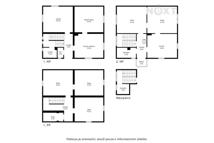 Prodej rodinného domu, Praha - Vysočany, Obvodová, 208 m2