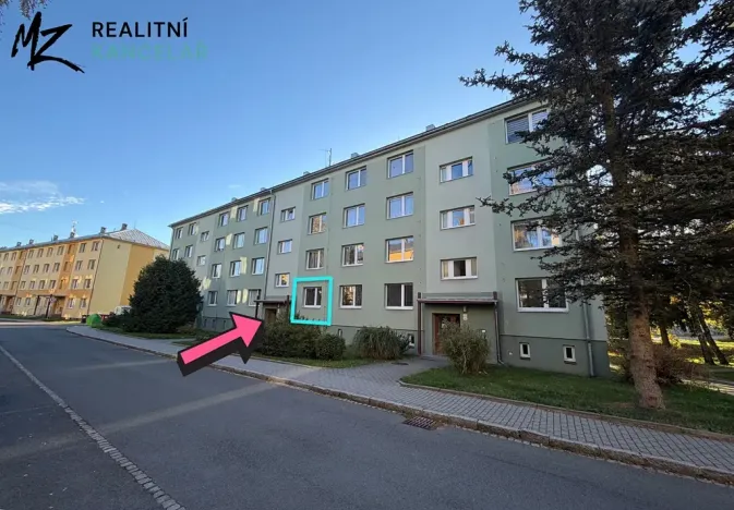 Prodej bytu 2+1, Rýmařov, Větrná, 59 m2