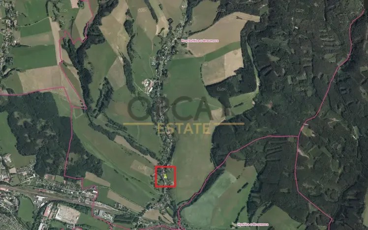 Prodej louky, Meziměstí, 705 m2