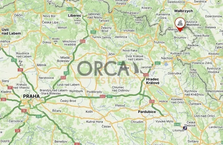 Prodej louky, Meziměstí, 705 m2