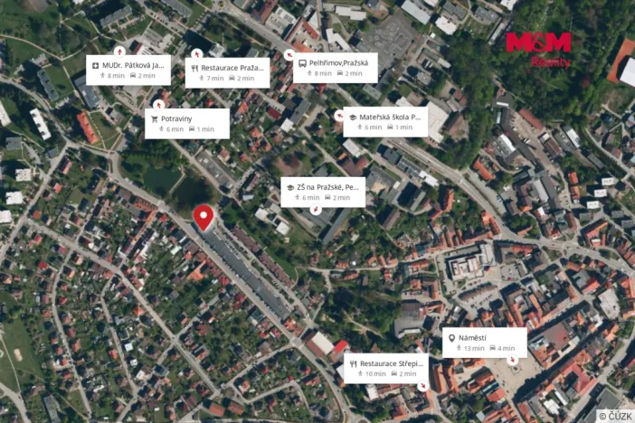 Pronájem bytu 3+kk, Pelhřimov, U Rendlíku, 70 m2