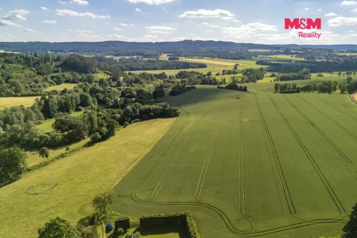 Prodej pole, Rožmitál pod Třemšínem - Skuhrov, 1228 m2