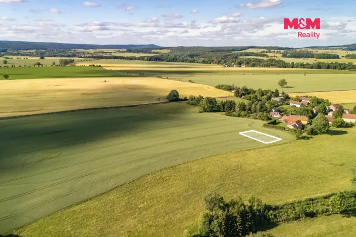 Prodej pole, Rožmitál pod Třemšínem - Skuhrov, 1150 m2