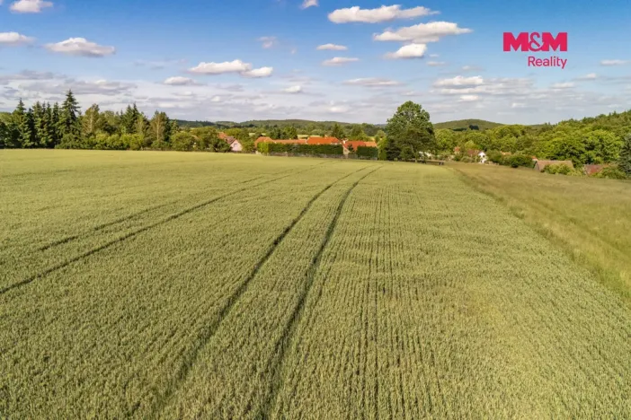 Prodej pole, Rožmitál pod Třemšínem - Skuhrov, 1150 m2