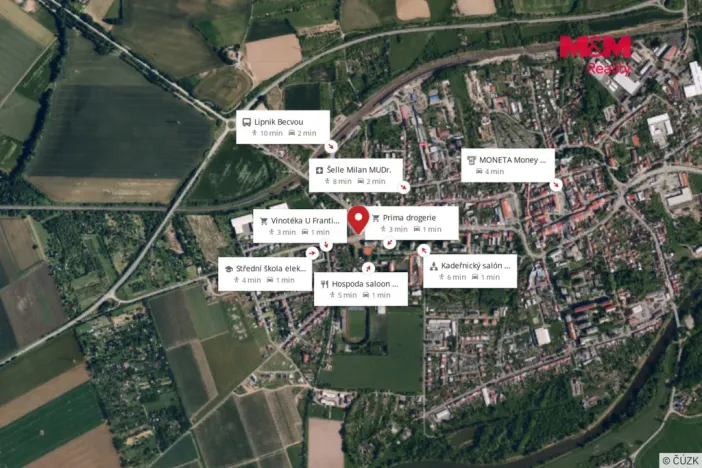 Prodej bytu 2+1, Lipník nad Bečvou - Lipník nad Bečvou I-Město, Tyršova, 71 m2