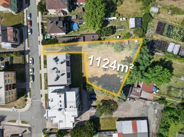 Prodej pozemku pro bydlení, Vodňany - Vodňany II, Smetanova, 1124 m2