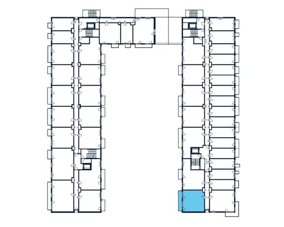 Pronájem bytu 2+kk, Praha - Vysočany, Hindlova, 56 m2
