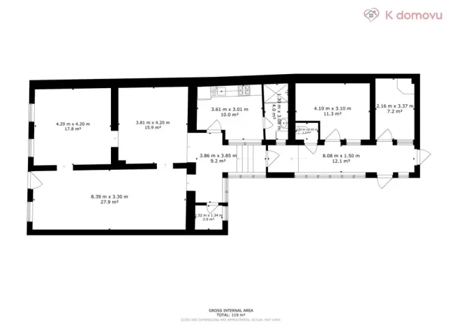 Prodej rodinného domu, Ledce, 96 m2