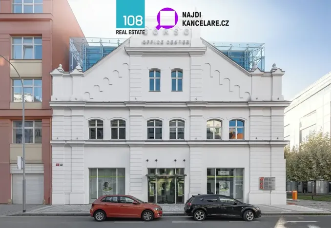 Pronájem kanceláře, Praha - Karlín, Křižíkova, 747 m2