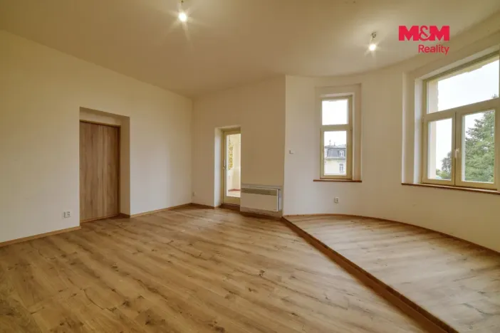 Pronájem bytu 2+kk, Mariánské Lázně - Úšovice, Anglická, 53 m2