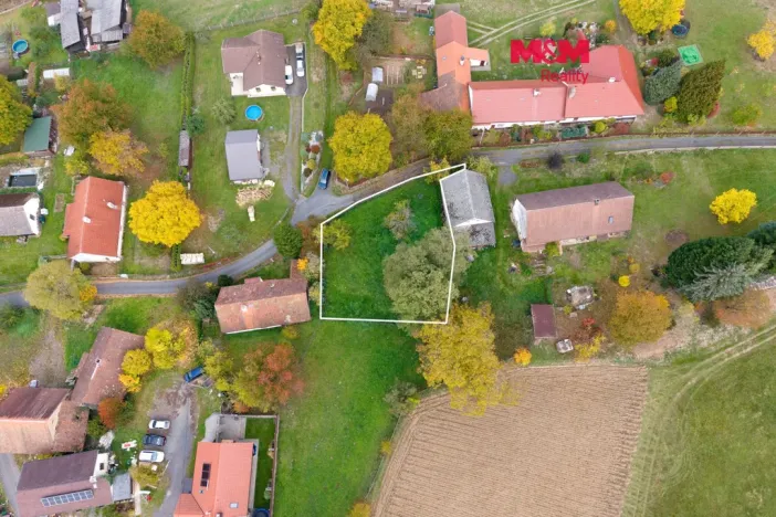Prodej pozemku pro bydlení, Mochtín - Srbice, 740 m2