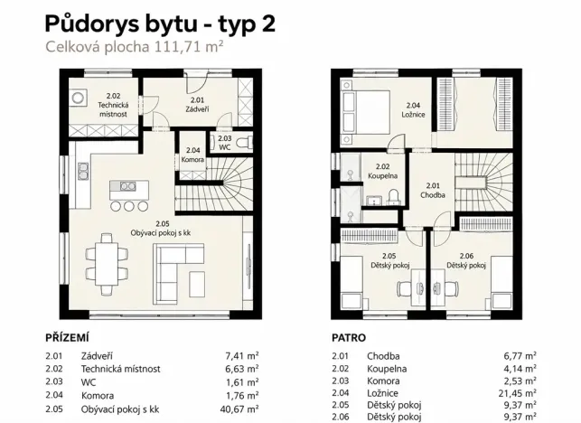 Prodej bytu 4+kk, Ostrava, 111 m2