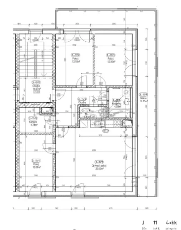 Pronájem bytu 4+kk, Hostivice, Dubová, 93 m2