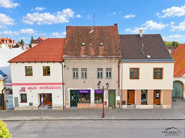 Prodej činžovního domu, Chlumec nad Cidlinou, Klicperovo náměstí, 262 m2