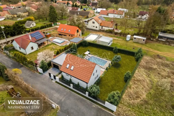 Prodej rodinného domu, Liteň - Běleč, Karlštejnská, 145 m2