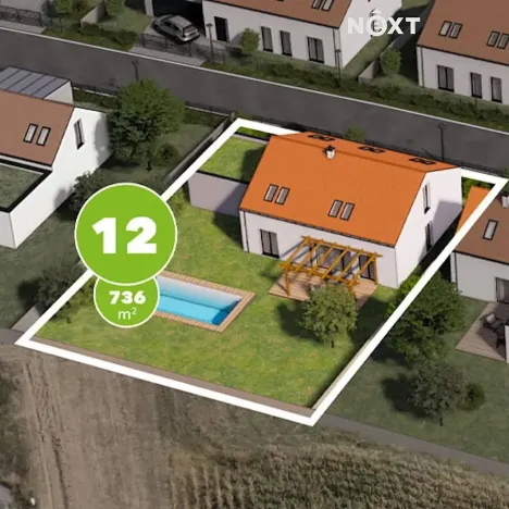 Prodej pozemku pro bydlení, Stavenice, 736 m2