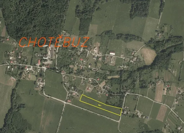 Prodej pozemku, Chotěbuz, 14718 m2