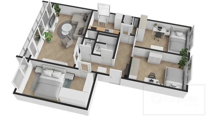 Prodej bytu 4+1, Praha - Újezd nad Lesy, Žherská, 81 m2