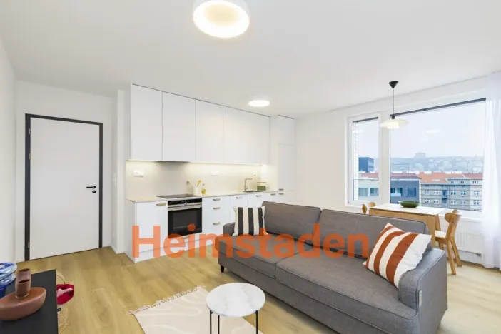 Pronájem bytu 2+kk, Praha - Holešovice, U Pergamenky, 55 m2