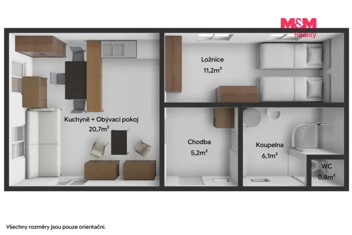 Prodej rodinného domu, Němčice, 44 m2