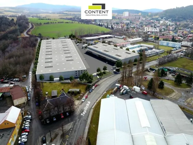 Pronájem skladu, Bílina - Teplické Předměstí, Teplická, 3000 m2