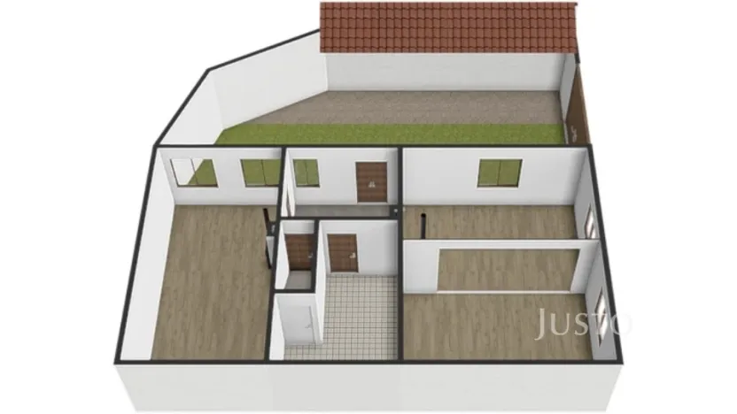 Prodej rodinného domu, Netolice, Koželužská, 70 m2