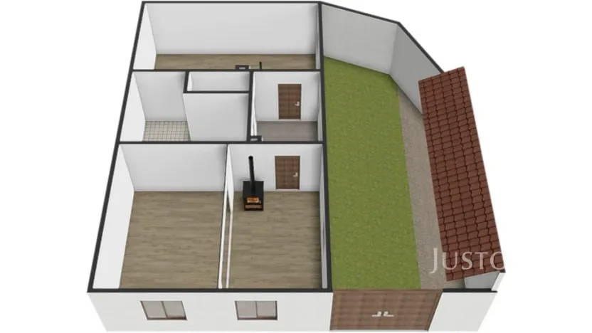 Prodej rodinného domu, Netolice, Koželužská, 70 m2