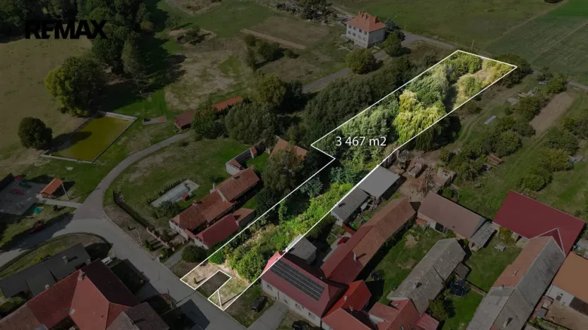 Prodej pozemku pro bydlení, Radkovice u Budče, 3467 m2