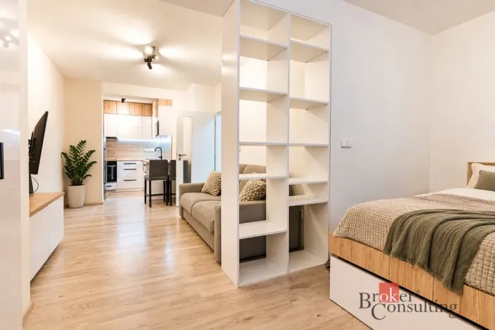 Prodej bytu 1+kk, Brno - Židenice, Vinařického, 42 m2