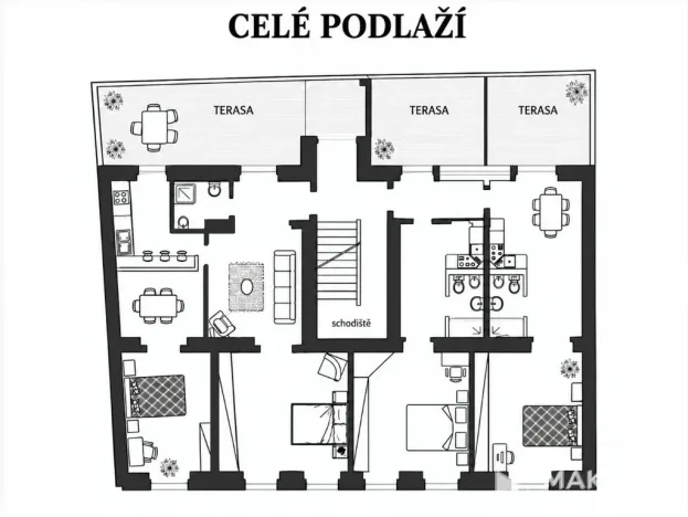 Prodej ubytování, Praha - Smíchov, Plzeňská, 190 m2