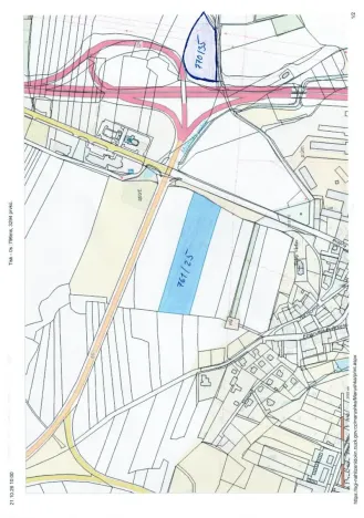 Prodej pole, Milín