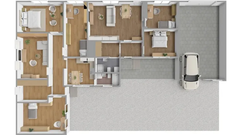 Pronájem rodinného domu, Uherský Ostroh - Kvačice, Hradišťská, 60 m2