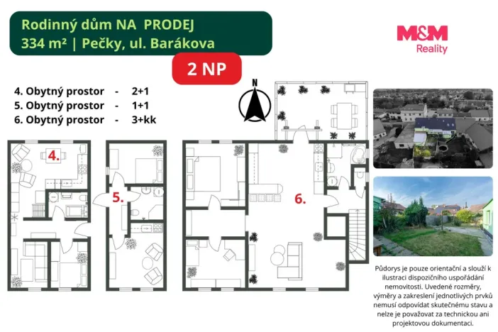 Prodej činžovního domu, Pečky, Barákova, 336 m2
