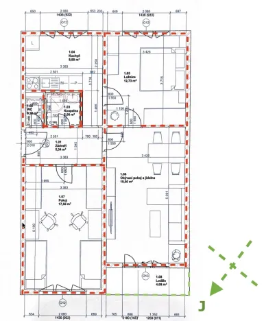 Pronájem bytu 3+1, Beroun - Beroun-Město, Švermova, 67 m2