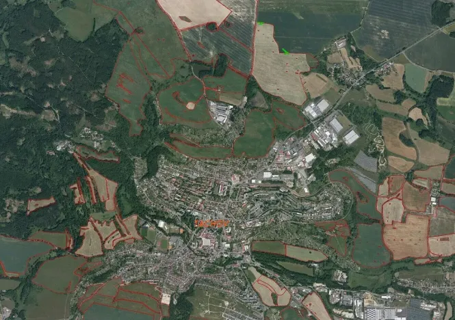 Prodej pole, Tachov, 200 m2