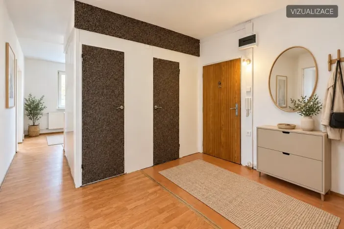 Pronájem bytu 4+1, Jirkov, Na Borku, 76 m2