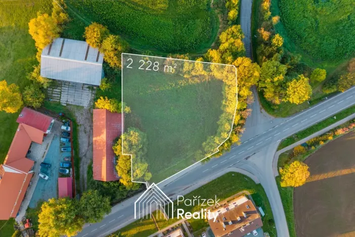 Prodej pozemku pro bydlení, Nahořany, 2228 m2