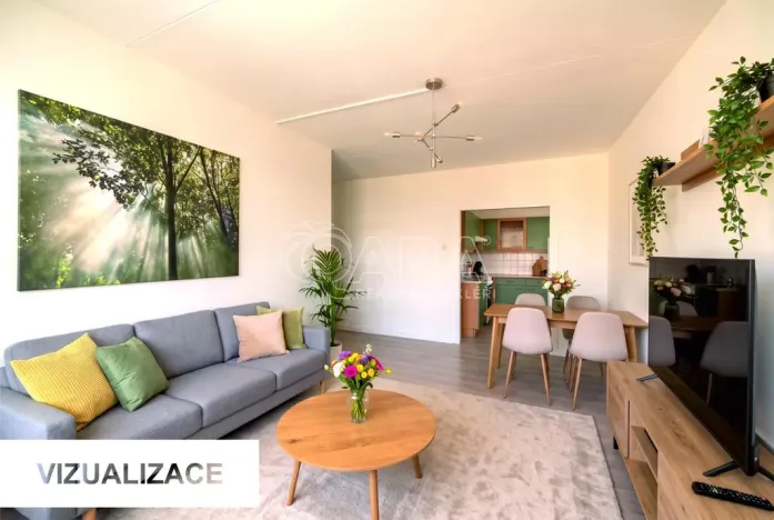 Prodej bytu 2+kk, Praha - Chodov, Podjavorinské, 42 m2