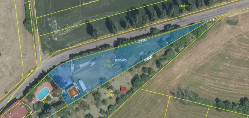 Prodej pozemku pro bydlení, Zborovy, 1430 m2