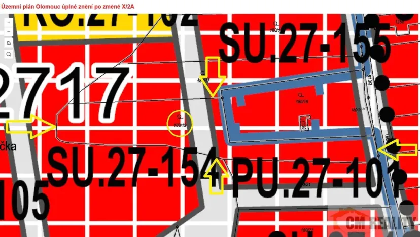 Prodej stavebního pozemku, 2198 m², Andělská, Nové Sady