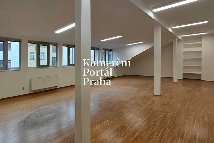 Pronájem kanceláře, Praha - Žižkov, Husitská, 180 m2
