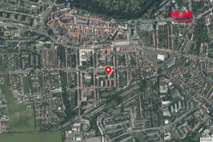Pronájem bytu 2+1, Louny, Tyršovo nám., 51 m2