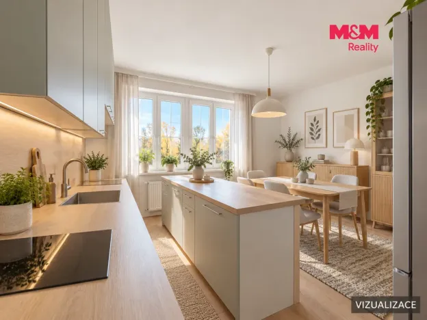 Prodej bytu 3+1, Košík, 64 m2