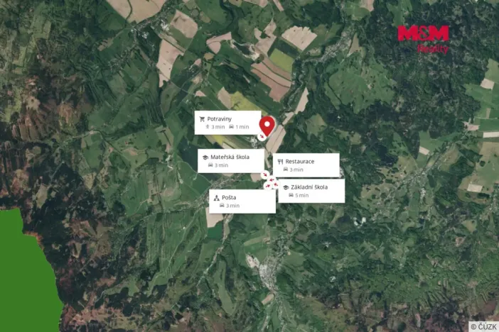 Prodej zahrady, Skorošice, 908 m2